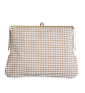 Everything Clutch | Signature | Biscotti Gingham