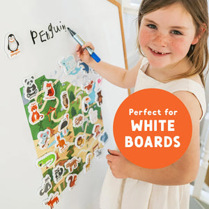 Magnetic Zoo Animals