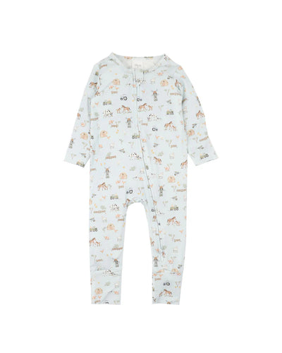 Farm Ecocosy L/S Zipsuit