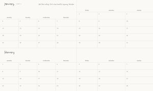 2026 Planner | Signature | HORIZONTAL Weekly | Lilac