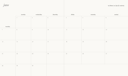 2027 Planner | Signature | Vertical Weekly | Clover