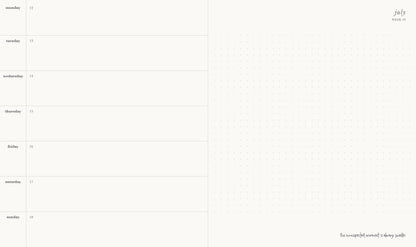 2027 Planner | Signature | Horizontal Weekly | Happenstance