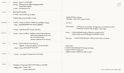 2027 Planner | Signature | Horizontal Weekly | Happenstance