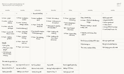 2027 Planner | Signature | Vertical Weekly | Clover