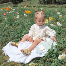 Load image into Gallery viewer, Sage Linen Baby Memory Book