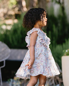 Abby Print Tiered Dress SIZE 6YR