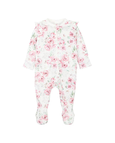 Evie Print LS Zip Onesie SIZE 0