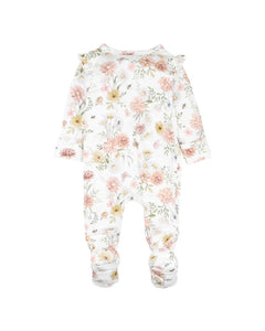 Lara Print LS Zip Onesie