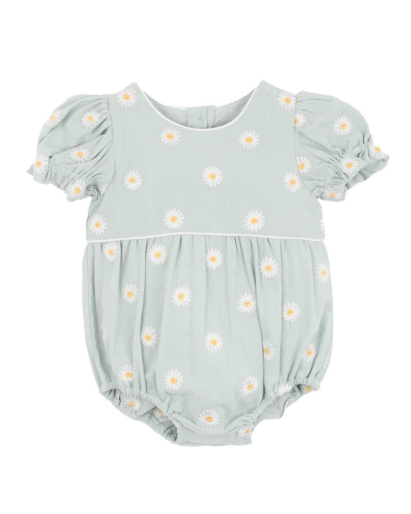 Tess Embroidered Daisy Bodysuit