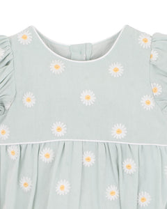 Tess Embroidered Daisy Bodysuit