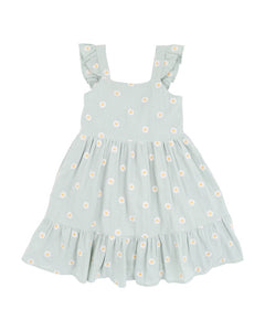 Tess Embroidered Daisy Dress