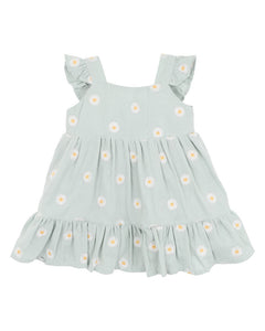 Tess Embroidered Daisy Dress
