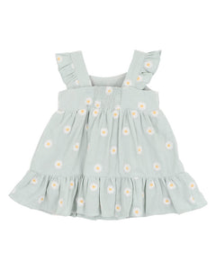 Tess Embroidered Daisy Dress