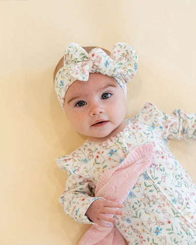 Bonnie Print Organic Headband