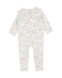 Bonnie Organic LS Zip Romper