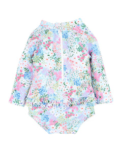 Lula Print LS Sunsuit 000-2YR