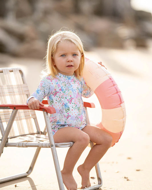 Lula Print LS Sunsuit 000-2YR