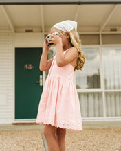 Load image into Gallery viewer, Chelsea Broderie Hem Dress