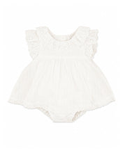 Load image into Gallery viewer, Willa Cream Overlay Bodysuit