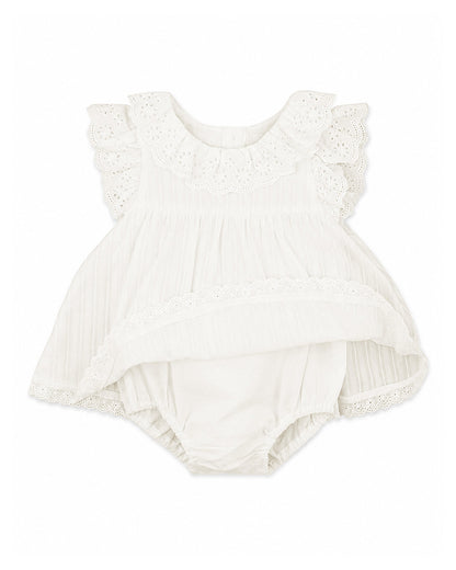 Willa Cream Overlay Bodysuit