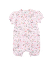 Load image into Gallery viewer, Willa Organic SS Zip Romper