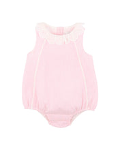 Load image into Gallery viewer, Willa Stripe Lace Collar Bodysuit