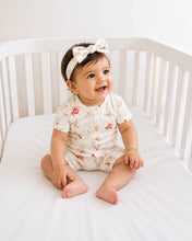 Load image into Gallery viewer, Poppy Organic SS Zip Romper