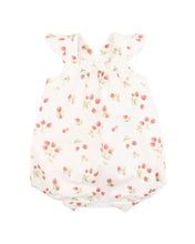 Load image into Gallery viewer, Poppy Strawberry Print Romper