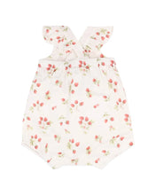 Load image into Gallery viewer, Poppy Strawberry Print Romper