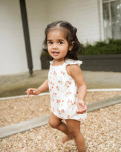 Load image into Gallery viewer, Poppy Strawberry Print Romper