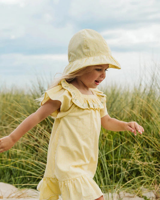Libby Check Sunhat