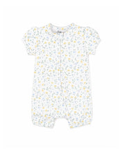 Load image into Gallery viewer, Libby Organic SS Zip Romper