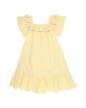 Load image into Gallery viewer, Libby Check Dress with Emb. Yoke