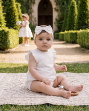 Load image into Gallery viewer, Floral Embroidered Romper