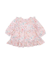 Load image into Gallery viewer, Fern Floral Organic Overlay Dress