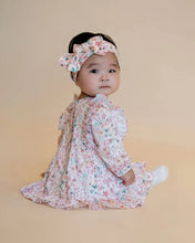 Load image into Gallery viewer, Fern Floral Organic Overlay Dress