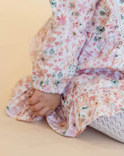 Load image into Gallery viewer, Fern Floral Organic Overlay Dress
