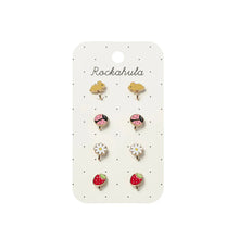 Load image into Gallery viewer, Spring Garden Clip On Earrings