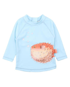 Aiden 3D Fish Rash Top SIZE 2YR