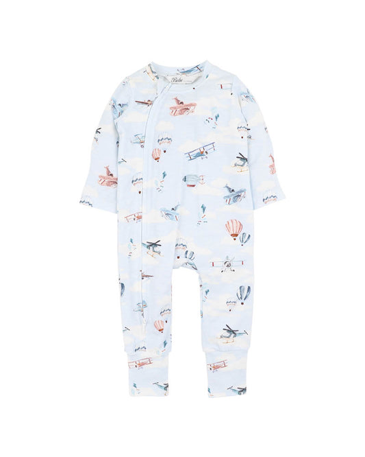Harlan Print LS Zipsuit