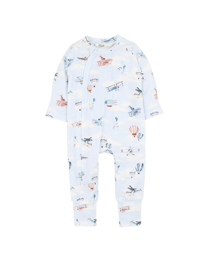 Harlan Print LS Zipsuit