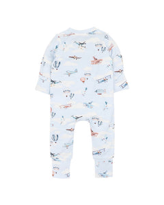 Harlan Print LS Zipsuit