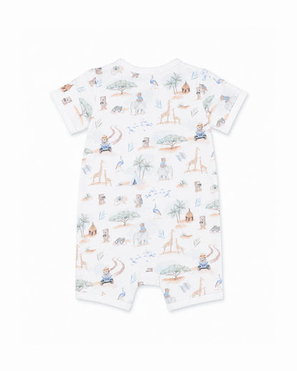 Brady Organic SS Zip Romper