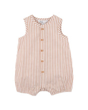 Load image into Gallery viewer, Brady Stripe Woven Romper