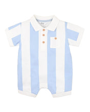 Load image into Gallery viewer, Max Stripe Rugby Romper