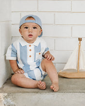 Load image into Gallery viewer, Max Stripe Rugby Romper