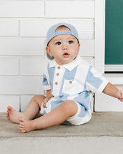 Load image into Gallery viewer, Max Stripe Rugby Romper