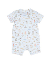 Load image into Gallery viewer, Max Organic SS Zip Romper