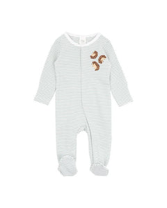 Toby Hedgehog LS Zip Onesie