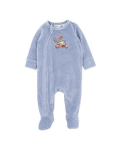 Load image into Gallery viewer, Alvin Velour Zip Onesie